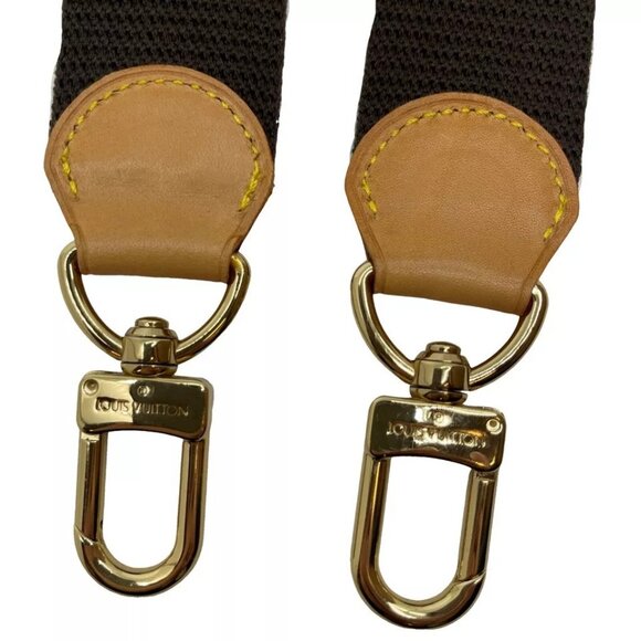 Authentic LOUIS VUITTON Shoulder Strap For Alize Brown Canvas - Picture 12 of 16